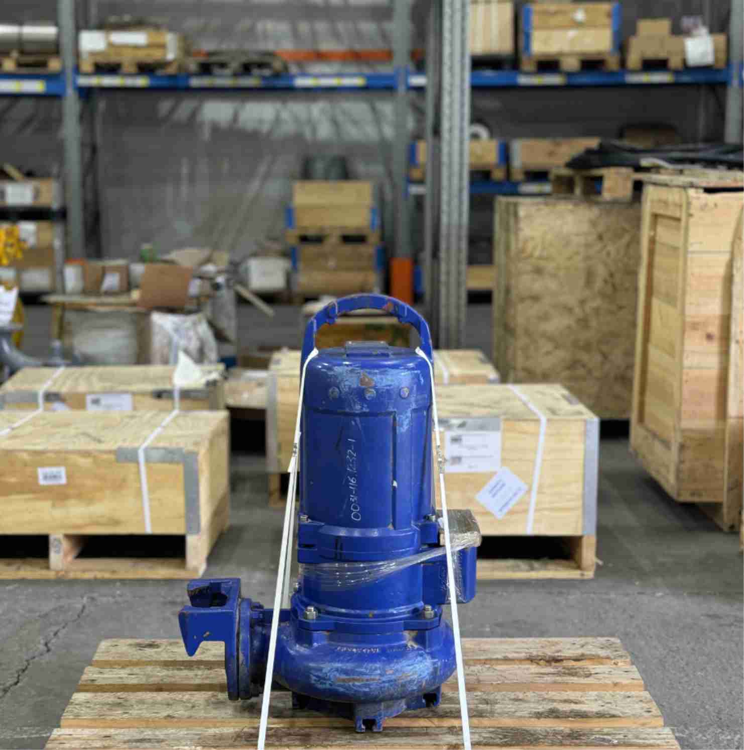 Ремонт насоса KSB KRTK 80-253 для ООО «Дельта» 